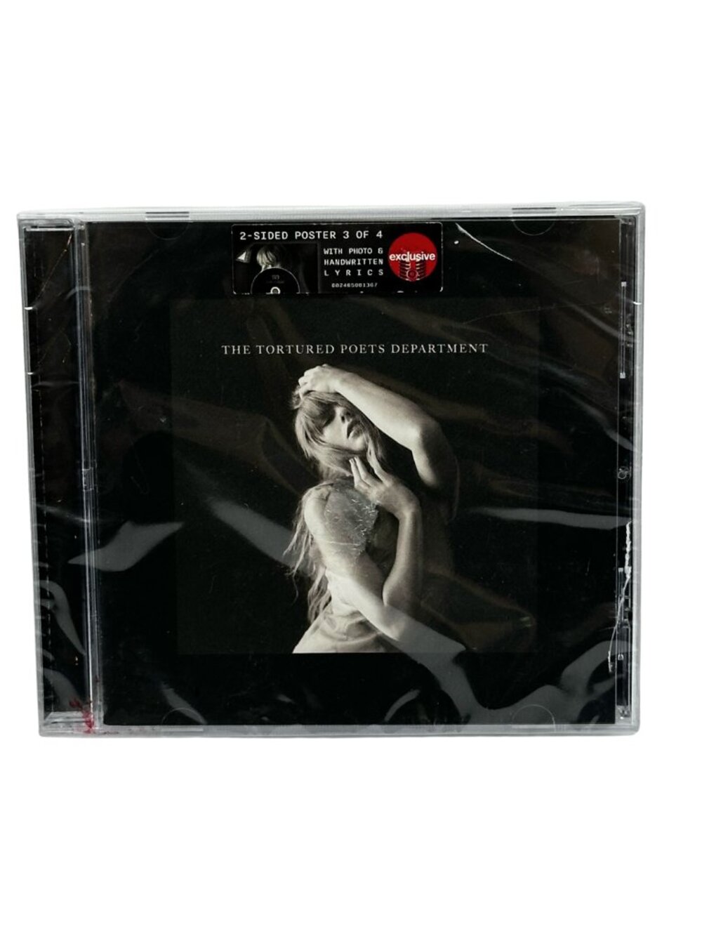 Taylor Swift The Tortured Poets Department Target Exclusive‎ Damaged Case Sealed